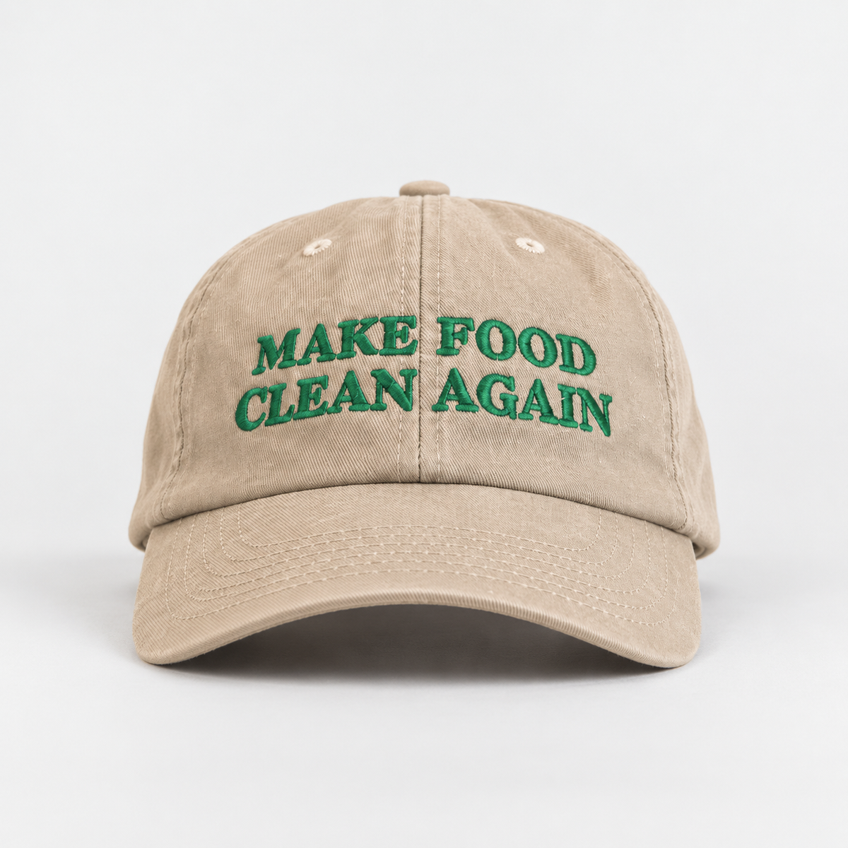 "Make Food Clean Again" unisex Cap